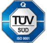 TÜV Süd Logo 9001 Zertifizierung